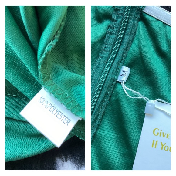 Emerald Green Sequin Off Shoulder Long Sleeve Mermaid Gown. B22 - Picture 5 of 17